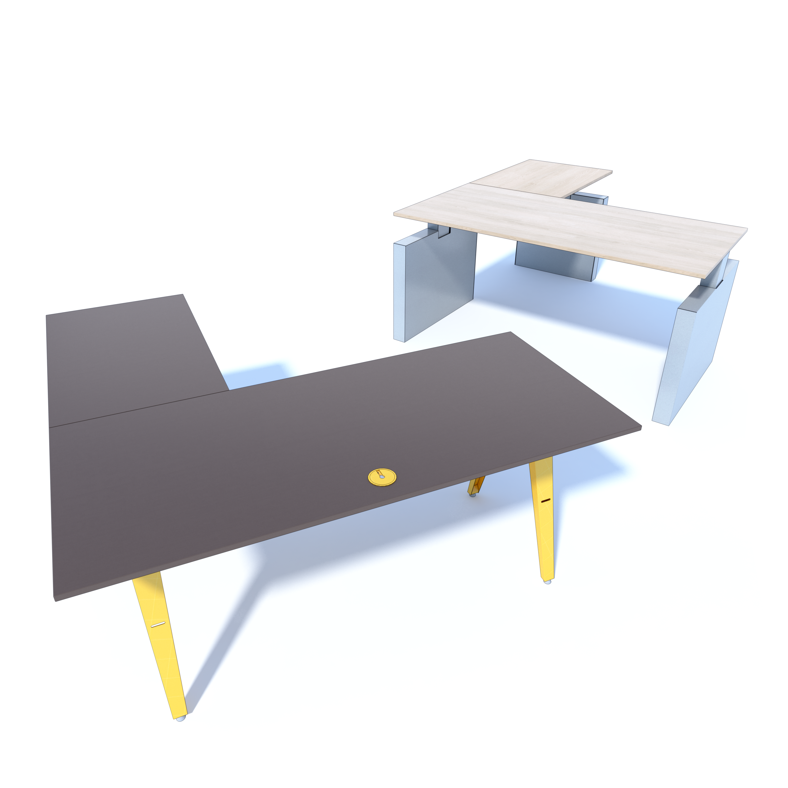 Desk with Return