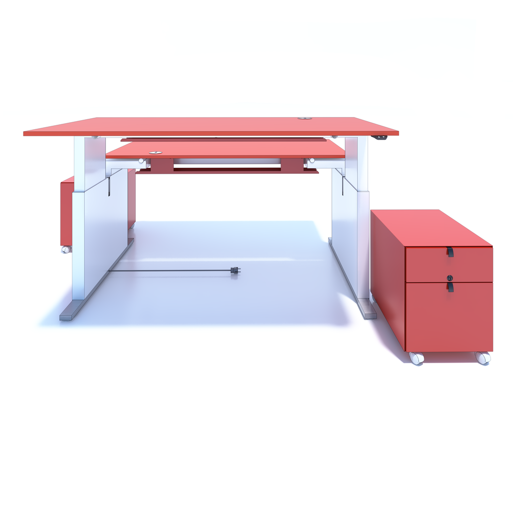TE - Double-Faced Height-Adjustable Desks